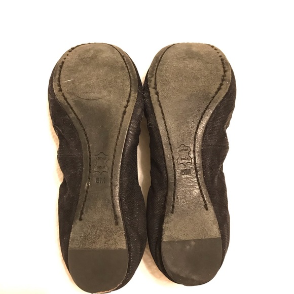 Tory Burch Caroline Ballet Flat - Black Leopard - Picture 3 of 5